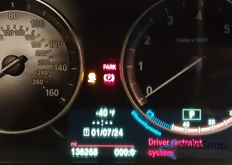 2014 BMW 528I xDrive из США, поврежденный, VIN WBA5A7C51ED616032